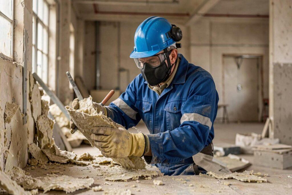 Asbestsanierung – Herzer Abbruch · Entkernung · Containerdienst