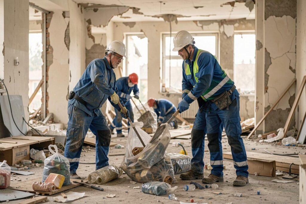 Schadstoffsanierung – Herzer Abbruch · Entkernung · Containerdienst