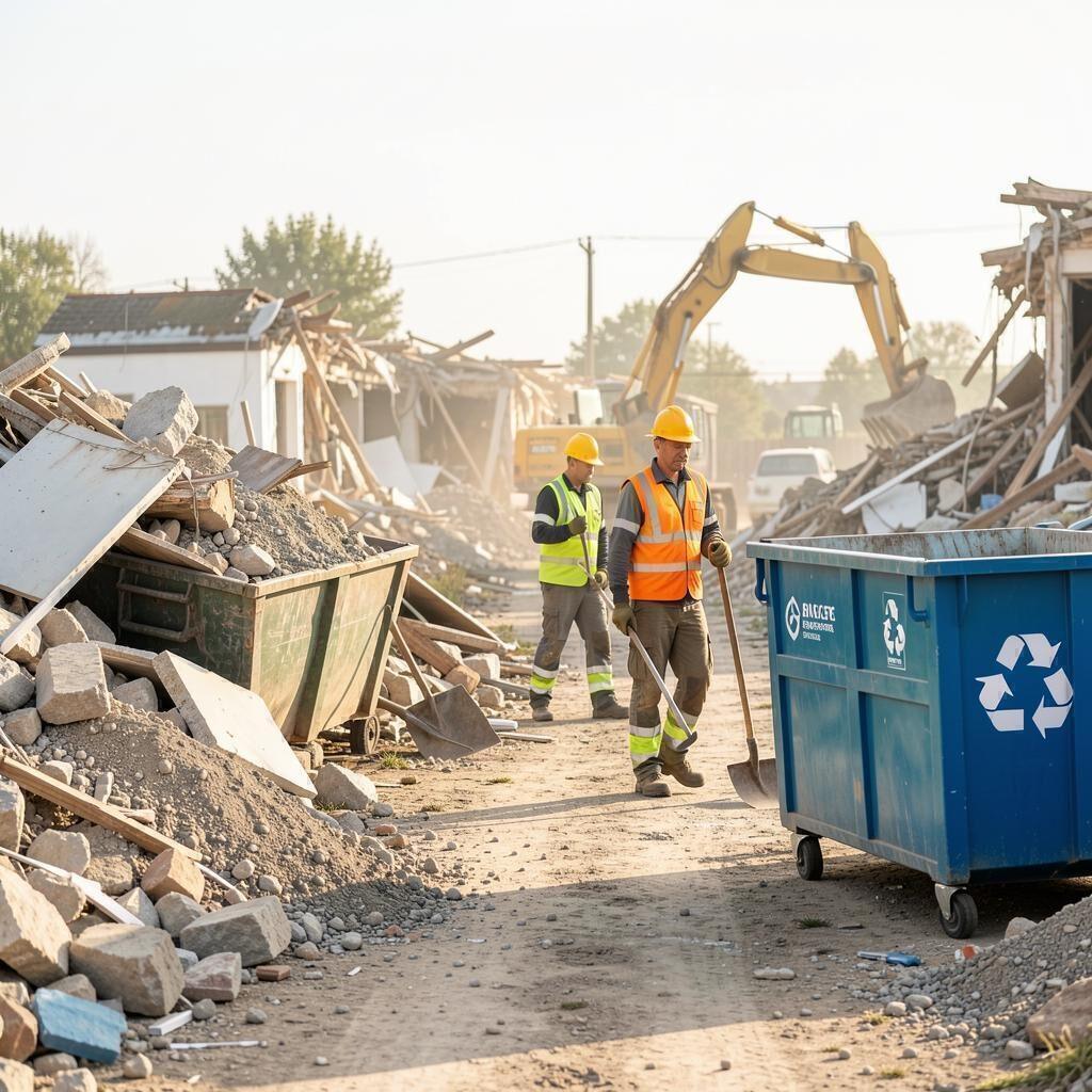 Umweltgerechte Sanierung – Herzer Abbruch · Entkernung · Containerdienst