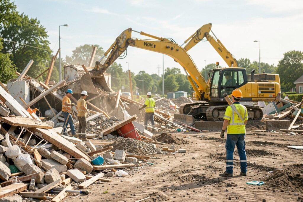 Umweltgerechte Sanierung – Herzer Abbruch · Entkernung · Containerdienst